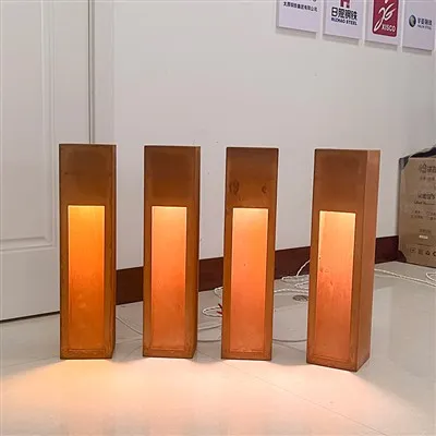 Lámpara de césped impermeable Luces de jardín de bolardo LED